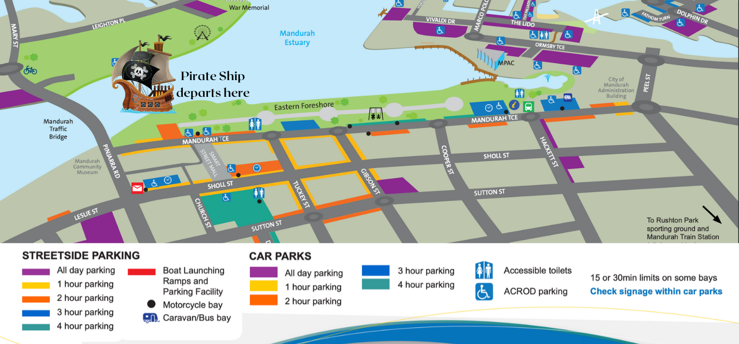 Pirate Ship Departs here