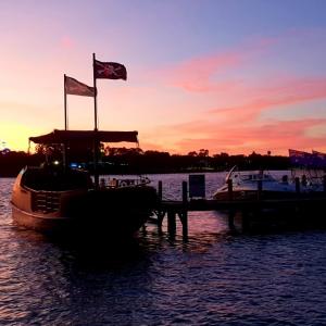 Pirate Ship Sunset cruise in Mandurah