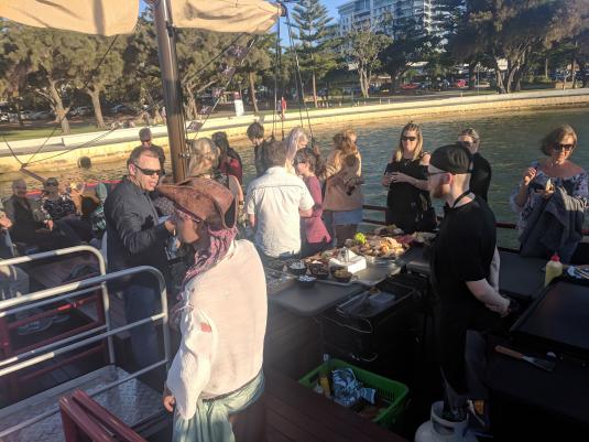 Christmas Party aboard the Mandurah Pirate Ship