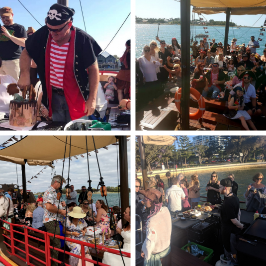 Private hire Pirate ship Mandurah