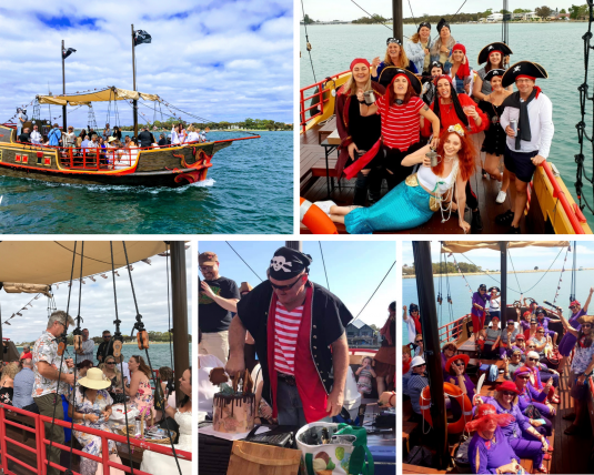 Private hire aboard the Pirate Ship Mandurah